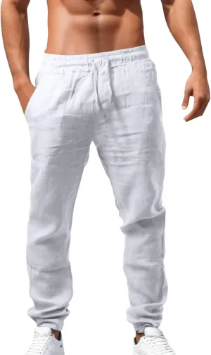 Cargo Work Pant Men Cotton Casual Cargo Pants Fitness Sweatpants Zip Pockets Joggers Tracksuit Bottoms Pant