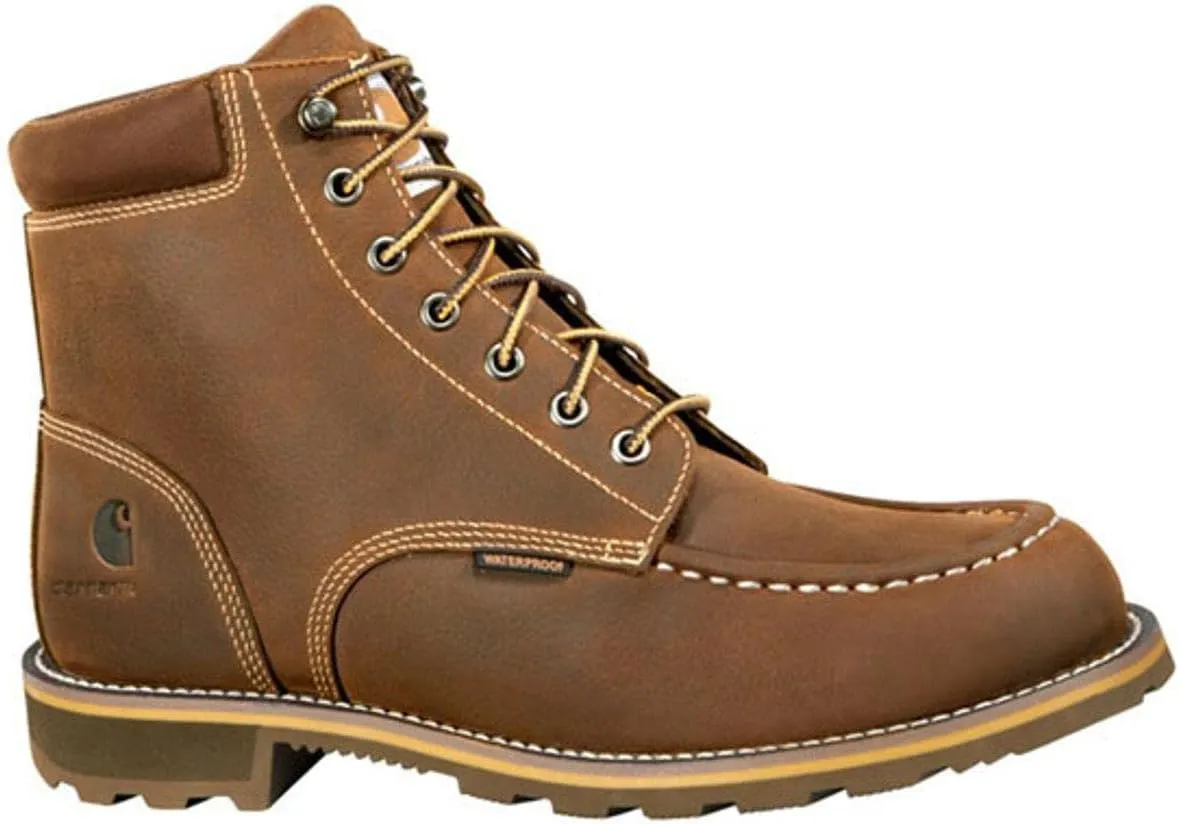 Carhartt Men's 6" Lug Bottom Moc Soft Toe CMW6197 Industrial Boot
