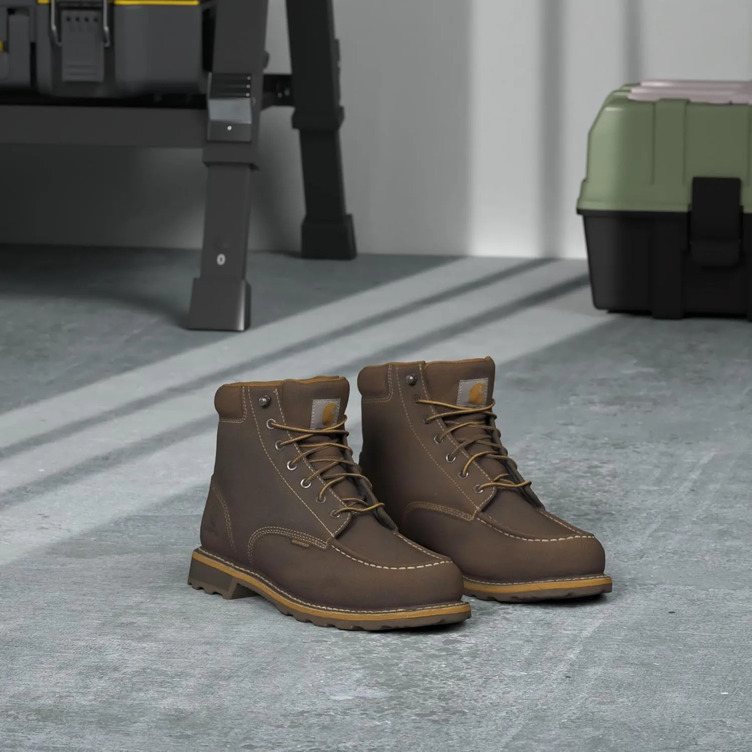 Carhartt Men's 6" Lug Bottom Moc Soft Toe CMW6197 Industrial Boot