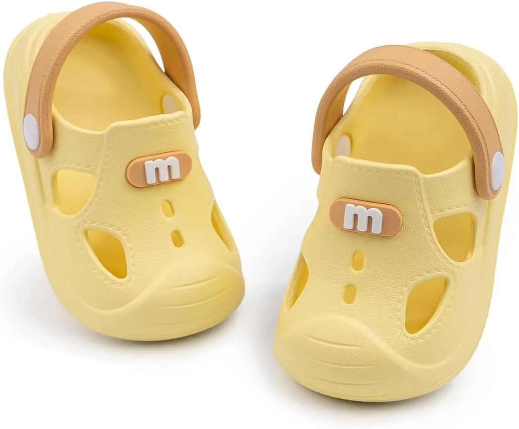 Casazoe Toddler Boys Girls Cute Garden Water Clogs Sandals Slip On Shoes Slipper Slides Lightweight Outdoor Summer Infant Children Beach Pool Shoes