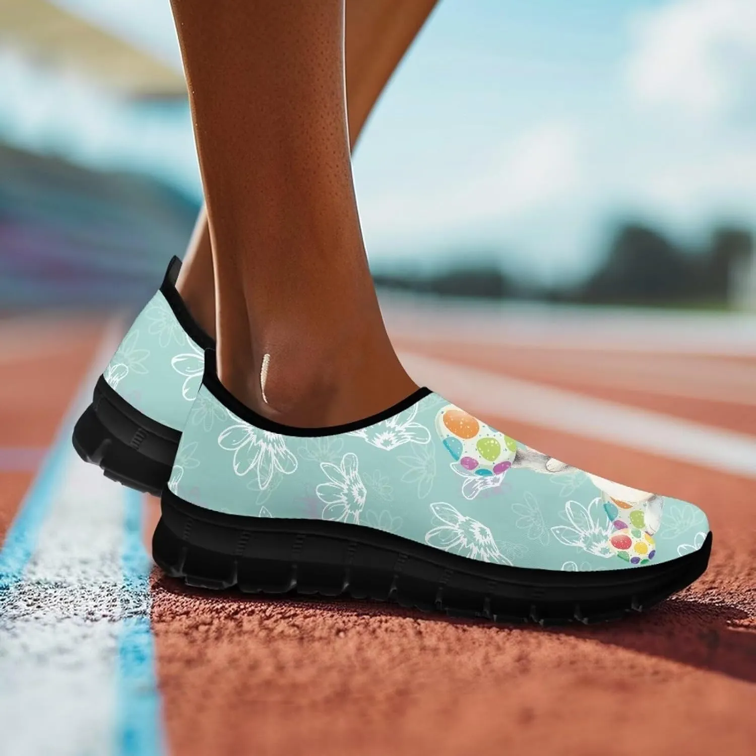 Casual Slip On Shoes for Women Flat Walking Shoes for Holiday Party