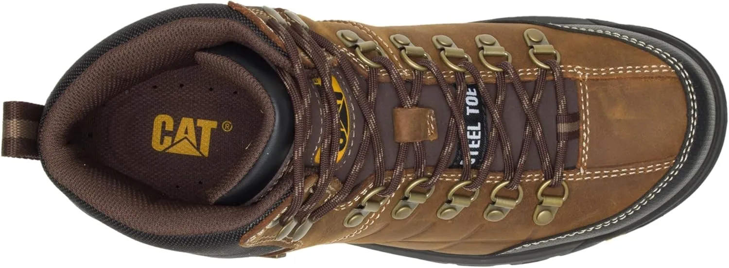 CAT Men’s Threshold Waterproof Steel Toe Work Boot
