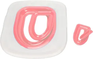 Cat Toilet Training Kit, Universal Cat Toilet Trainer Environmentally Friendly Easy to Install Reusable for Home (White Tray, 1 Inner Support)