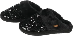 C.C Multi-Option Colorful Slip-On Slippers With Faux Fur Lining Indoor-Outdoor House For Women