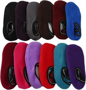 CEAeis Womens Slipper Non-Slip Socks, Warm Soft Fleece Gripper Slipper, Velvet Indoor Socks Slippers for Women and Girls