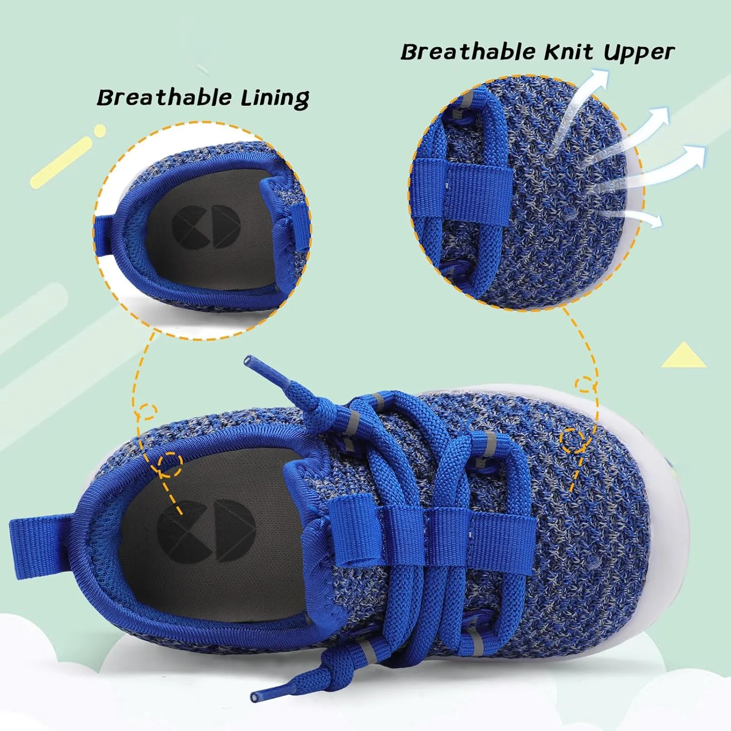 Centipede Demon Toddler Shoes Boys Girls Barefoot Shoes Kids Breathable Walking Running Shoe Slip on Sneakers Lightweight Outdoor Athletic Tennis Shoe