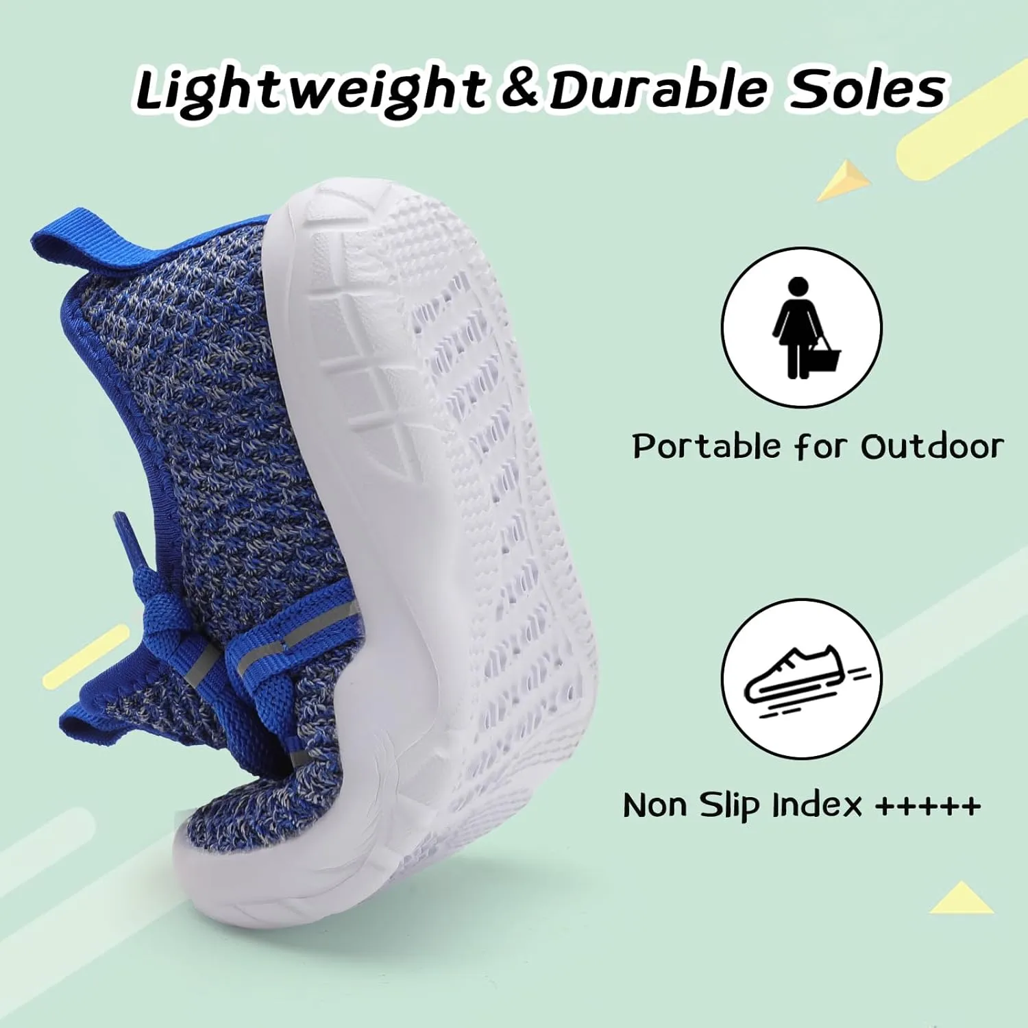Centipede Demon Toddler Shoes Boys Girls Barefoot Shoes Kids Breathable Walking Running Shoe Slip on Sneakers Lightweight Outdoor Athletic Tennis Shoe
