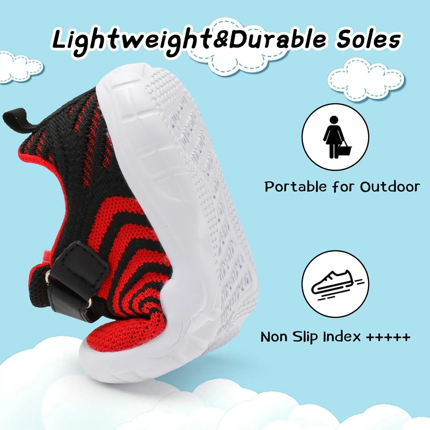 Centipede Demon Toddler Shoes Boys Girls Breathable Sneakers Kids Barefoot Shoes Lightweight Walking Running Shoe Outdoor Athletic Tennis Shoe