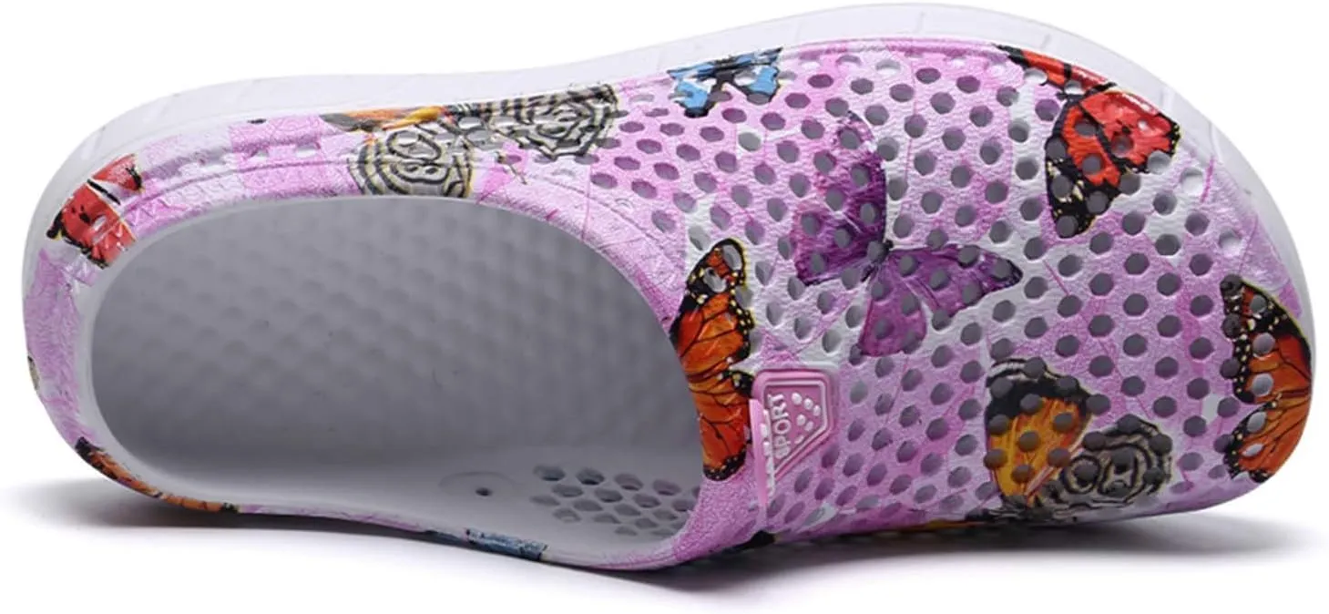 CERYTHRINA Women's Garden Clogs Shoes Breathable Quick Drying Sandals Slippers Beach Footwear