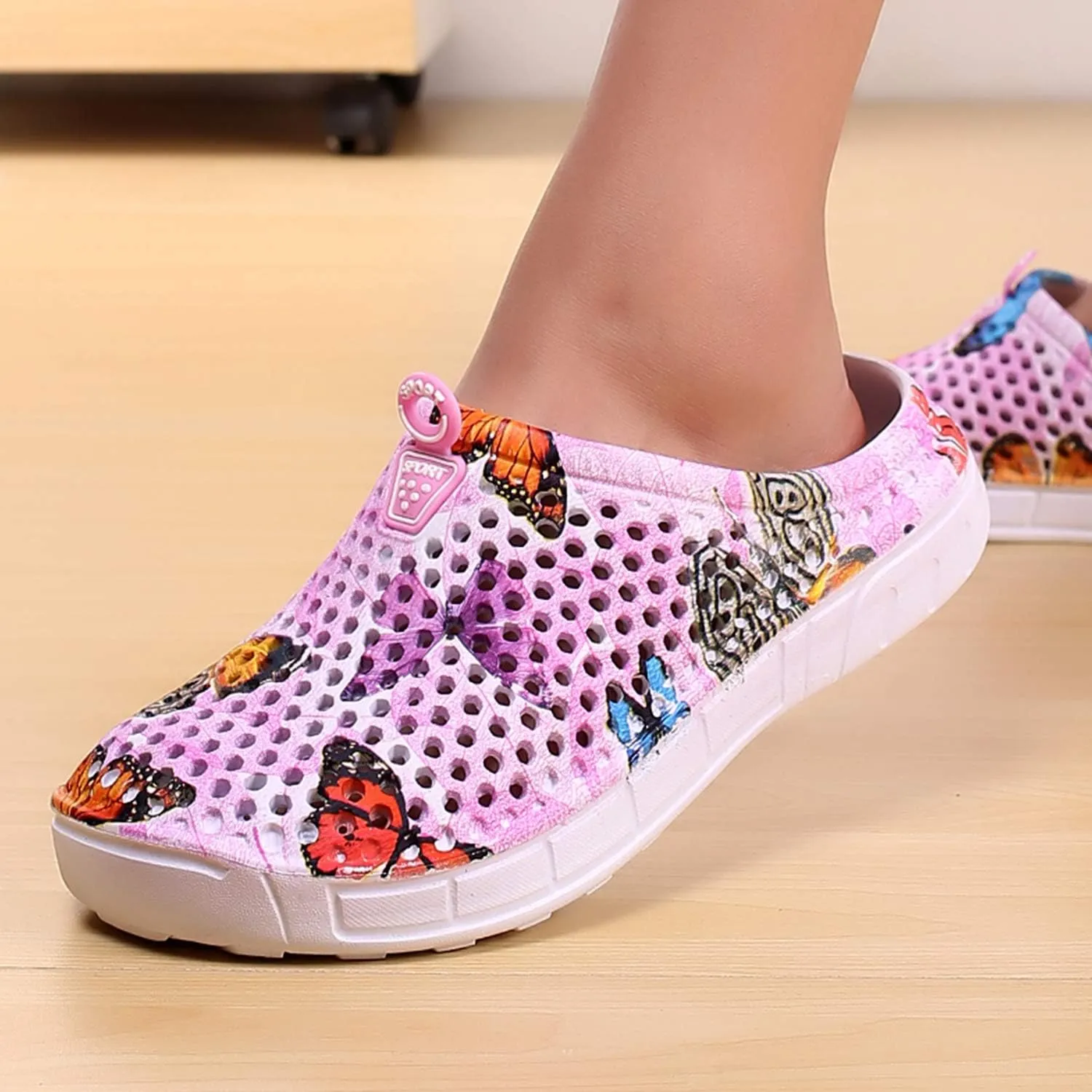 CERYTHRINA Women's Garden Clogs Shoes Breathable Quick Drying Sandals Slippers Beach Footwear