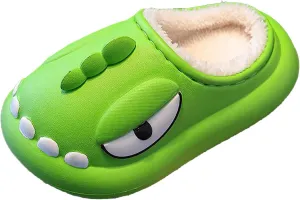 Children's Cotton Slippers Plush Lined Winter House Slipper Non Slip Indoor Slipper Toddler Bedroom Slipper