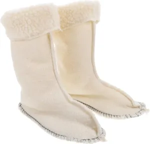 CHILDWEET Rain Boots Liners Detachable Boot Liners for Men Women Comfortable Thick Insulated Liners for Snow Rain Waterproof Warm Socks for Cold Weather
