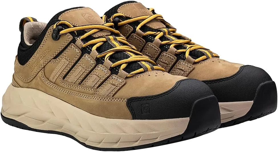 Chinook Footwear Pro Lace Up Low Waterproof Men’s Shoe - Tan