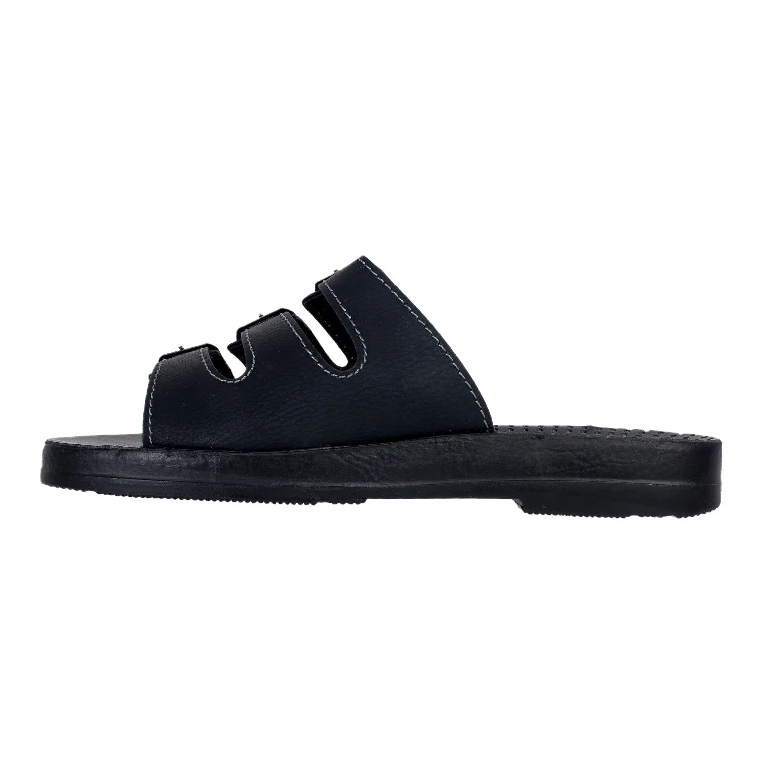 Chips Men Slipper #3109 - BLACK