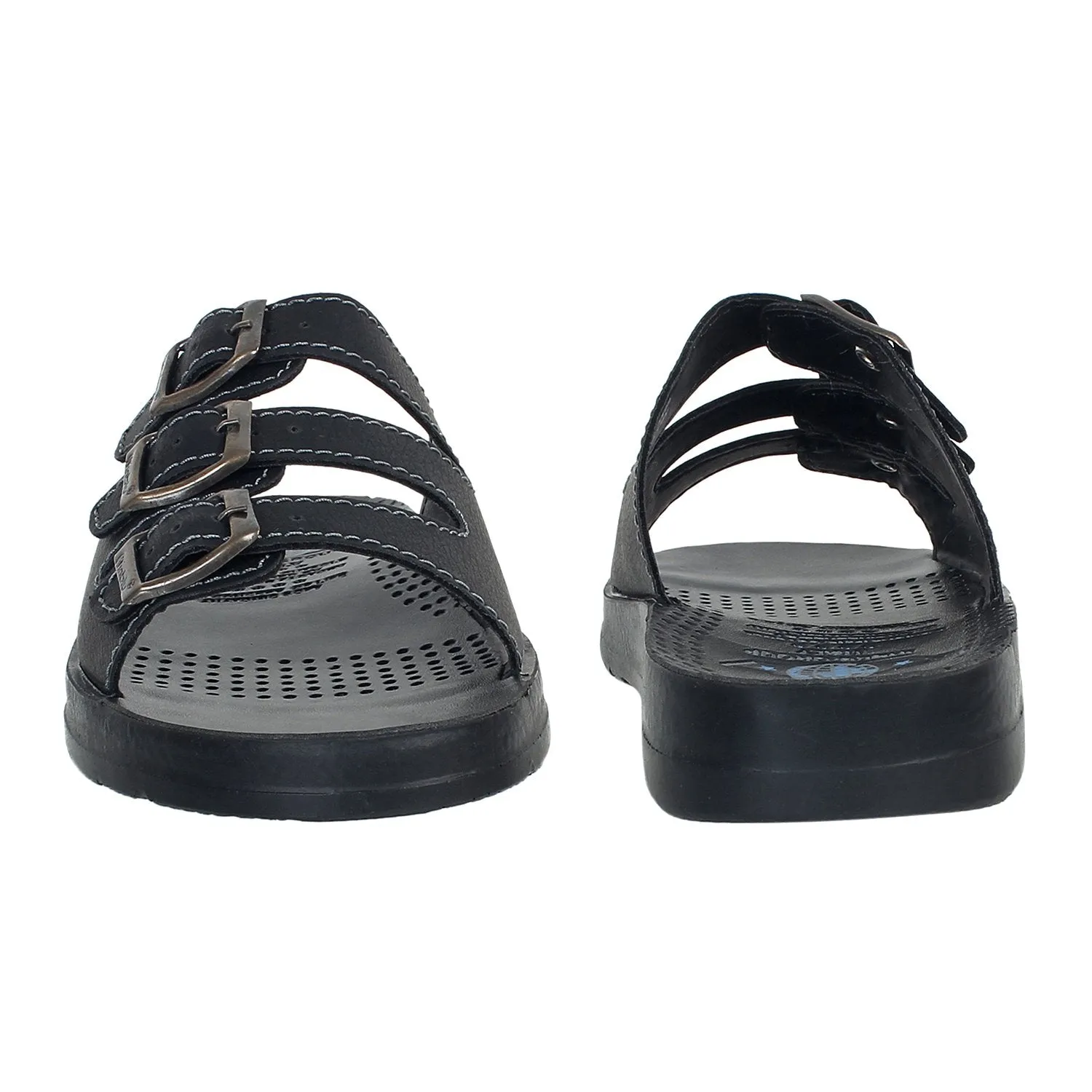 Chips Men Slipper #3109 - BLACK