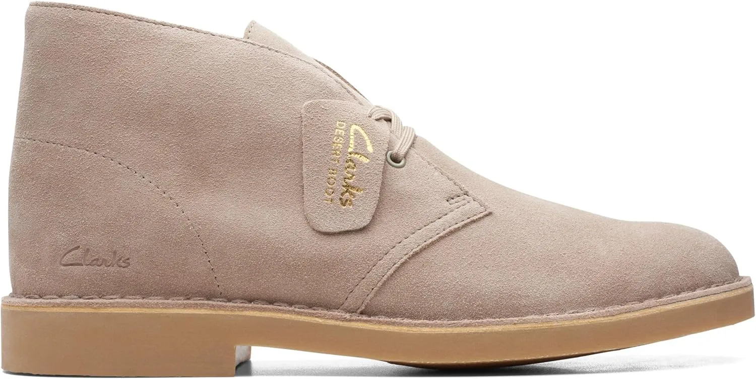 Clarks Men's Desert Bt Evo, Sand suede, 7.5