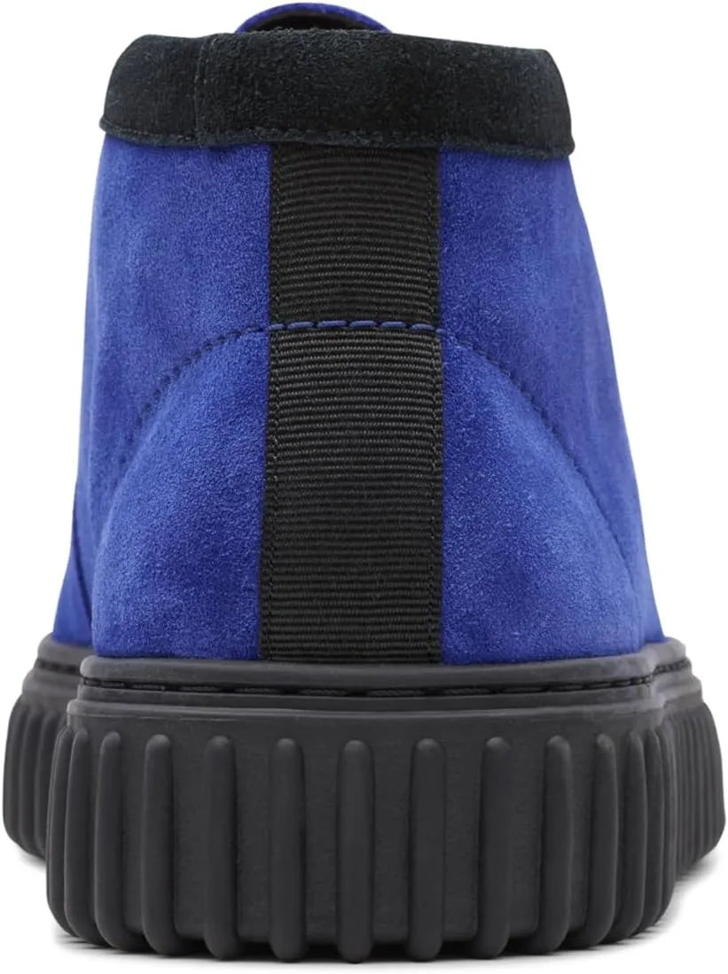 Clarks Men's Torhill Hi Chukka Boot Cobal Suede