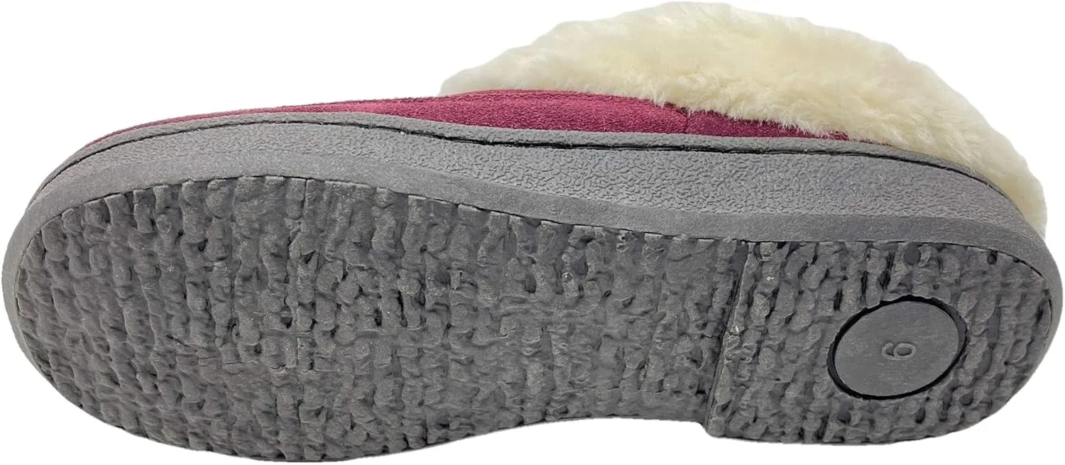 Clarks Women's, Faux Fur Lined Slipper Clog