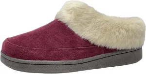 Clarks Women's, Faux Fur Lined Slipper Clog