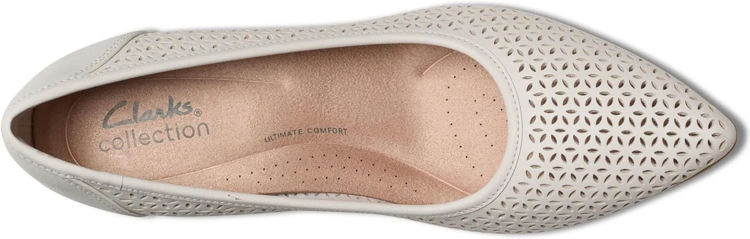 Clarks Womens Kepley Sky Pump Shoe