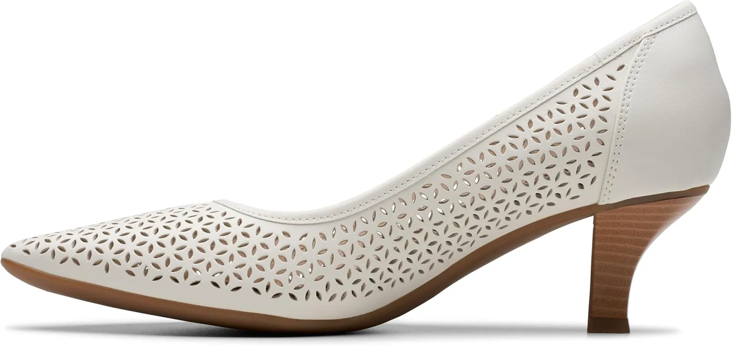 Clarks Womens Kepley Sky Pump Shoe