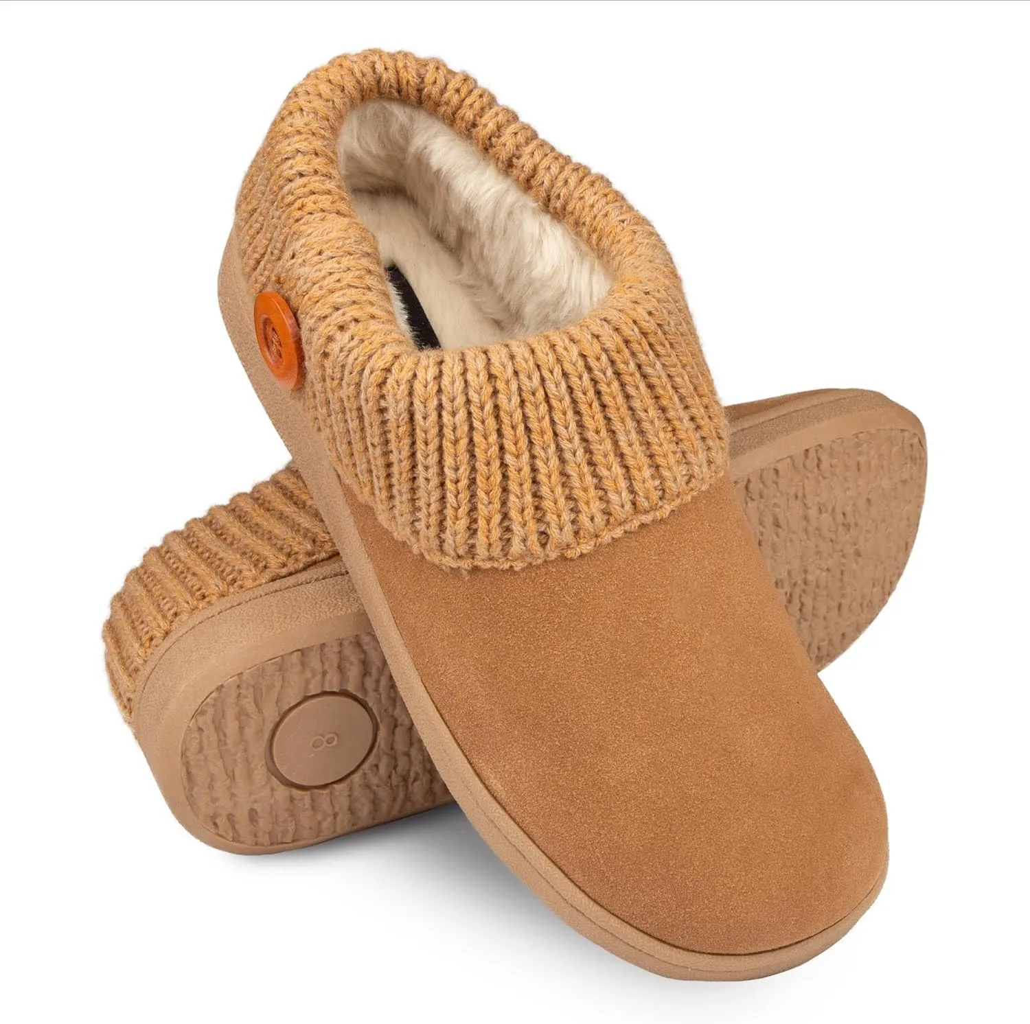 Clarks Women's Knit Scuff Slipper