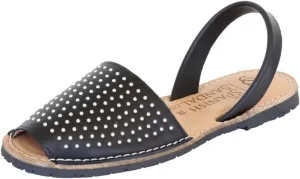 Classic Comfortable Flat Sandals for Women, Dressy Soft Leather Peep Toe Sandals for Women, Versatile Casual Slip-on Flats