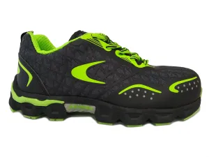 Cofra Low Kick Safety Trainer Shoes Breathable Mesh Upper Aluminium Toe Cap S1 P SRC
