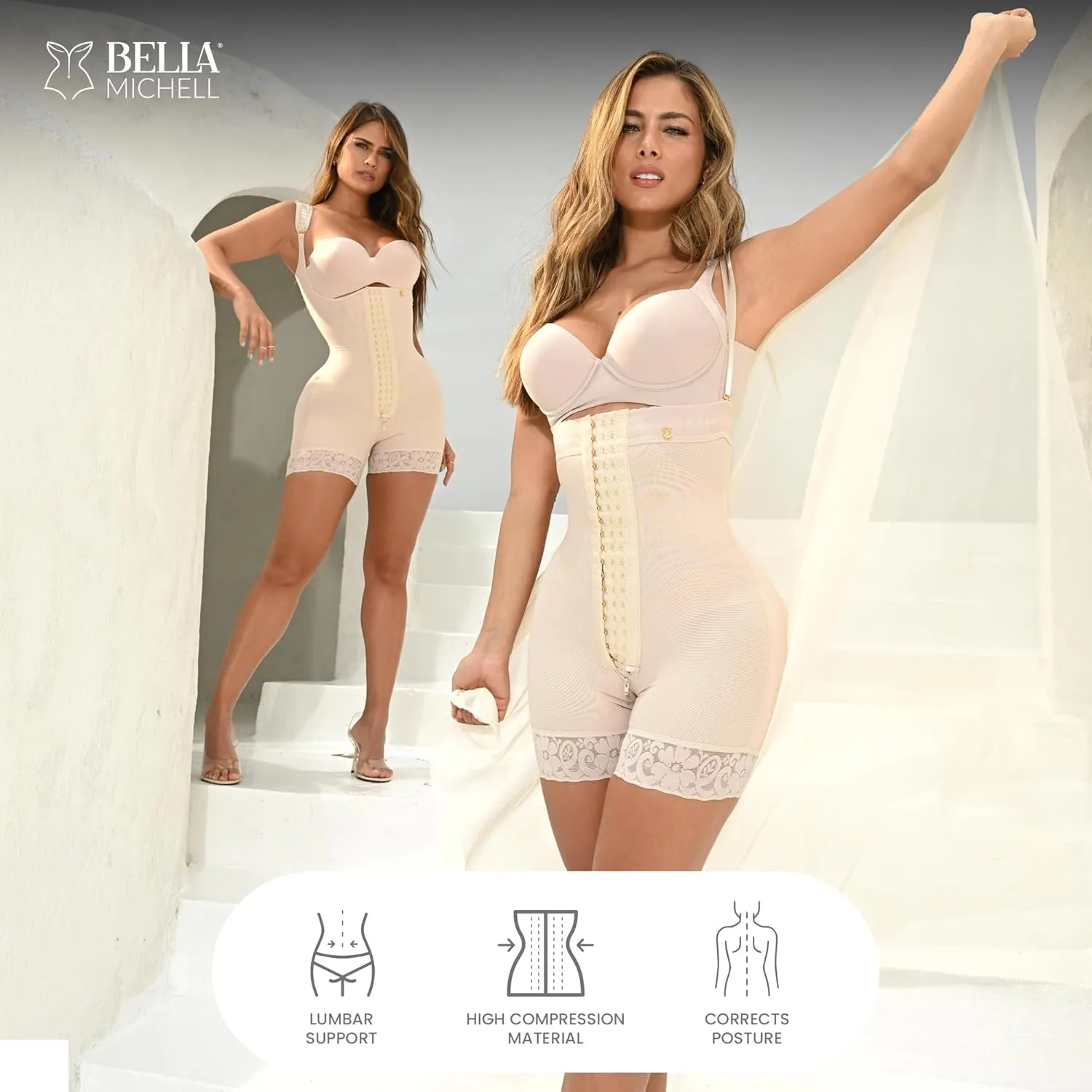 Colombian Waist Trainer for Women Lower Belly Fat | Corset Shapewear for Women | Tummy Control Shapewear