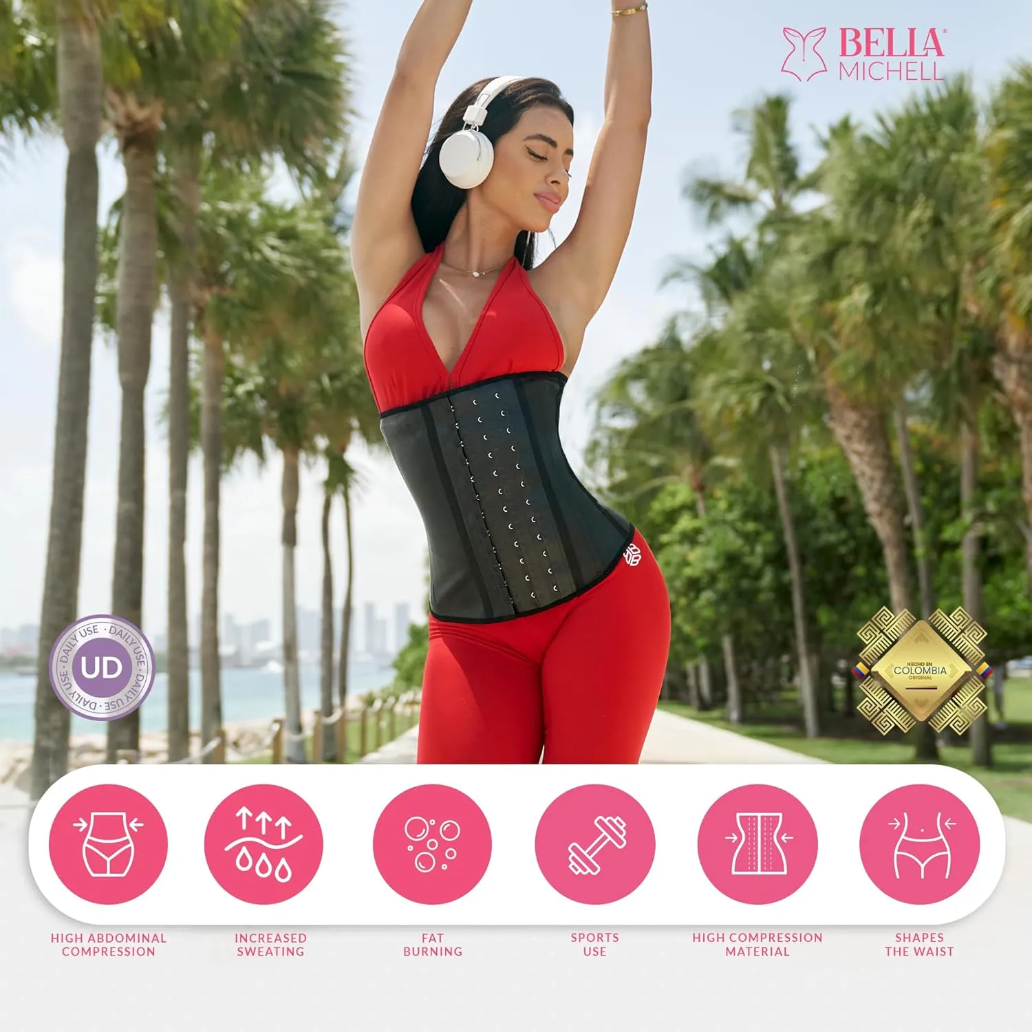 Colombian Waist Trainer for Women Lower Belly Fat | Corset Shapewear for Women | Tummy Control Shapewear