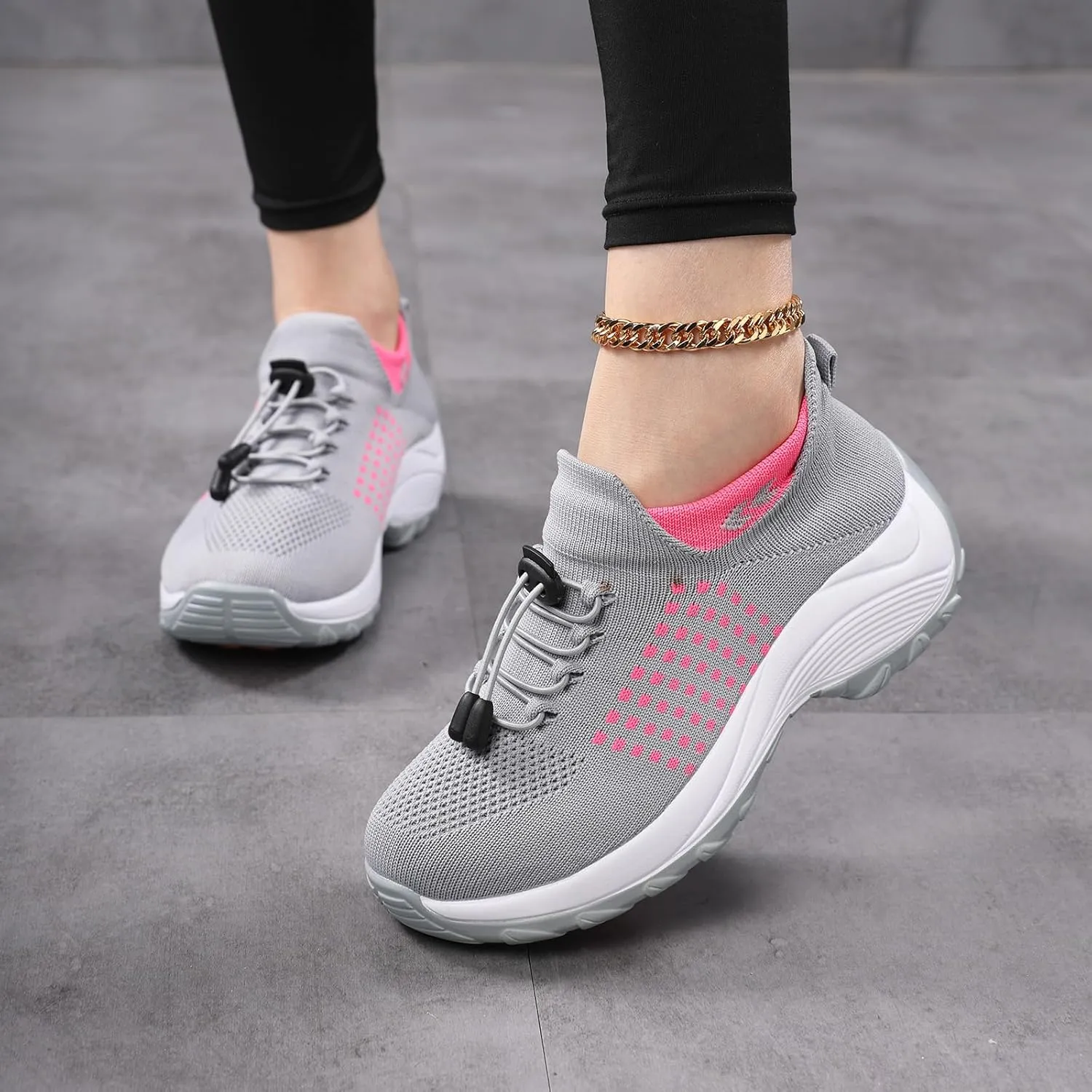 Comfort Orthowear Shoes for Women Men Orthopedic Tennis Shoe Waterproof Comfortable Walking Shoes for Women with Plantar Fasciitis Air Cushion Ortho Breathable Stretch Cushion Orthopedic Sneakers