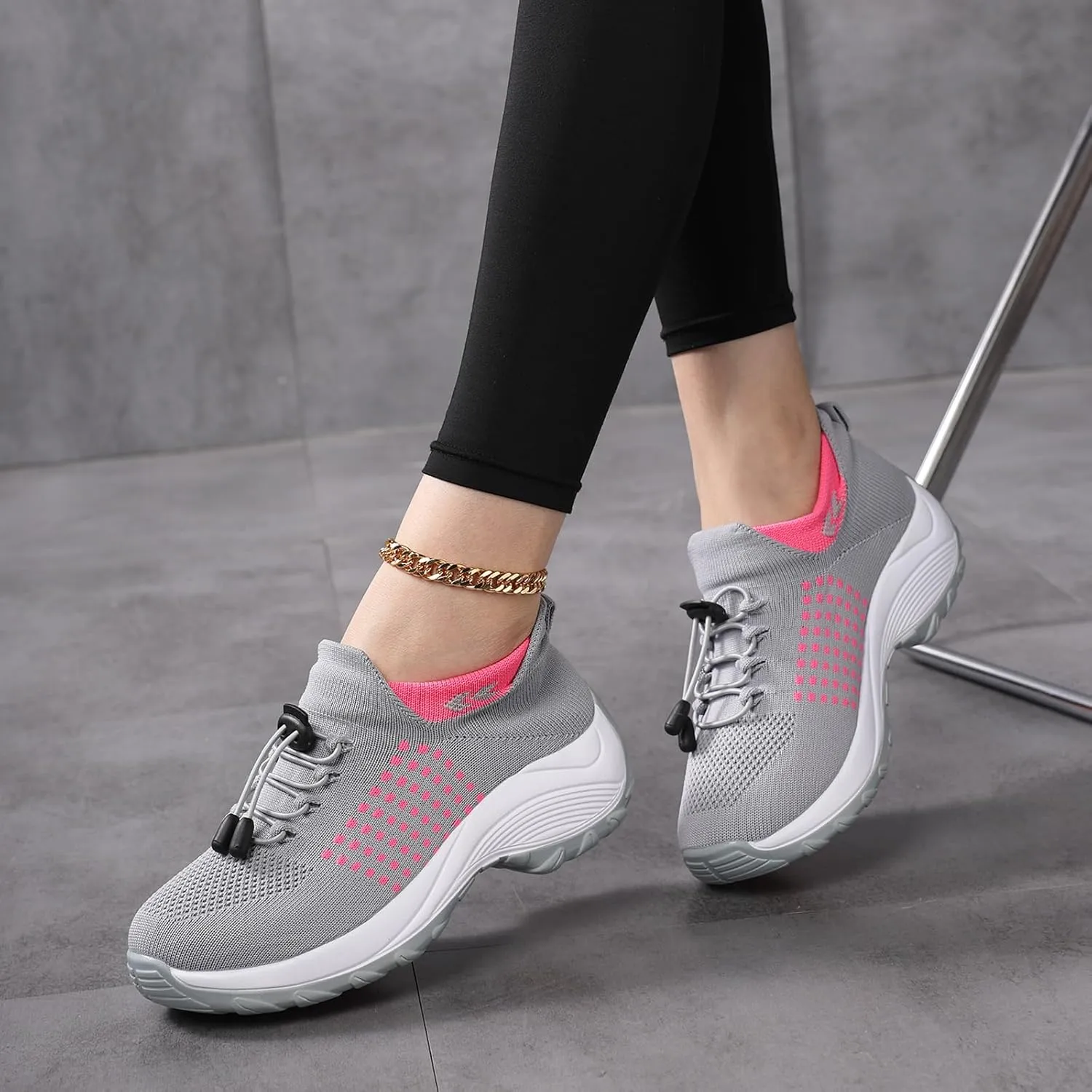 Comfort Orthowear Shoes for Women Men Orthopedic Tennis Shoe Waterproof Comfortable Walking Shoes for Women with Plantar Fasciitis Air Cushion Ortho Breathable Stretch Cushion Orthopedic Sneakers