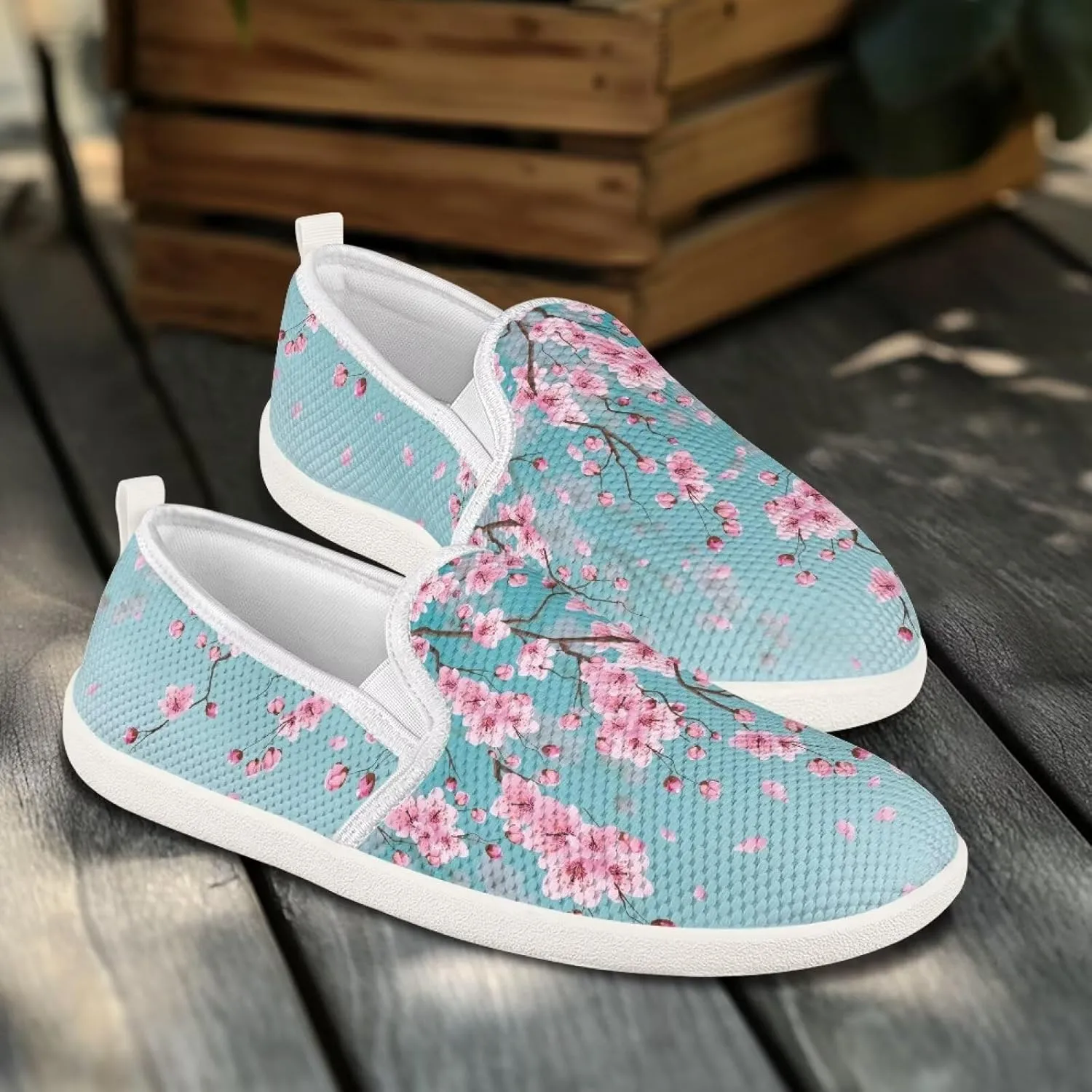 Comfortable Womens Slip On Casual Shoes Trendy Flat Shoes for Women