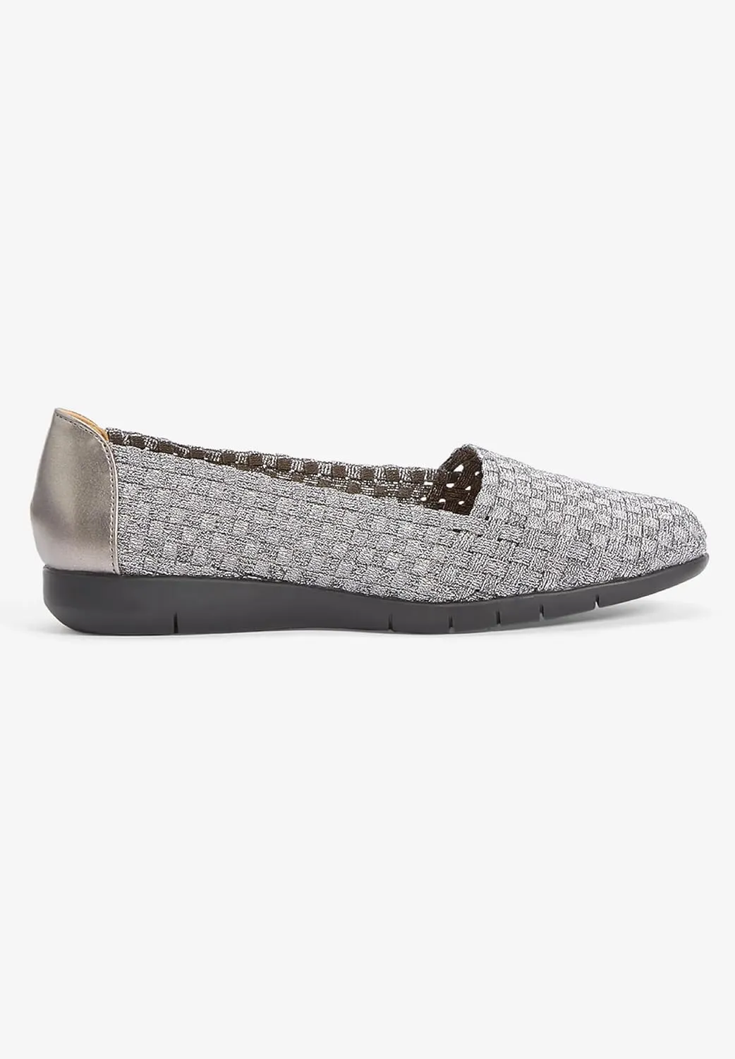 Comfortview Women's The Bethany Slip On Flat (Wide Widths Available)