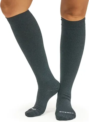 Comrad Nylon Knee High Socks - 15-20mmHg Graduated Compression Socks - Soft & Breathable Support Unisex Socks