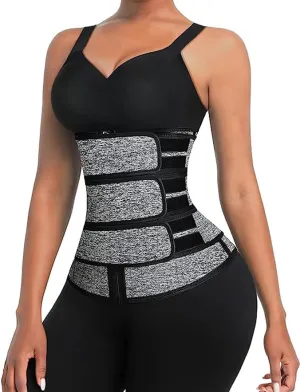 Corset Top Sweat Waist Neoprene Trainer For Women Mens Cincher Body Shaper For Weight Loss