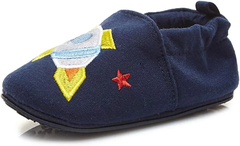 COSANKIM Infant Baby Boys Girls Slipper Soft Sole Non Skid Sneaker Moccasins Toddler First Walker Cirb House Shoes
