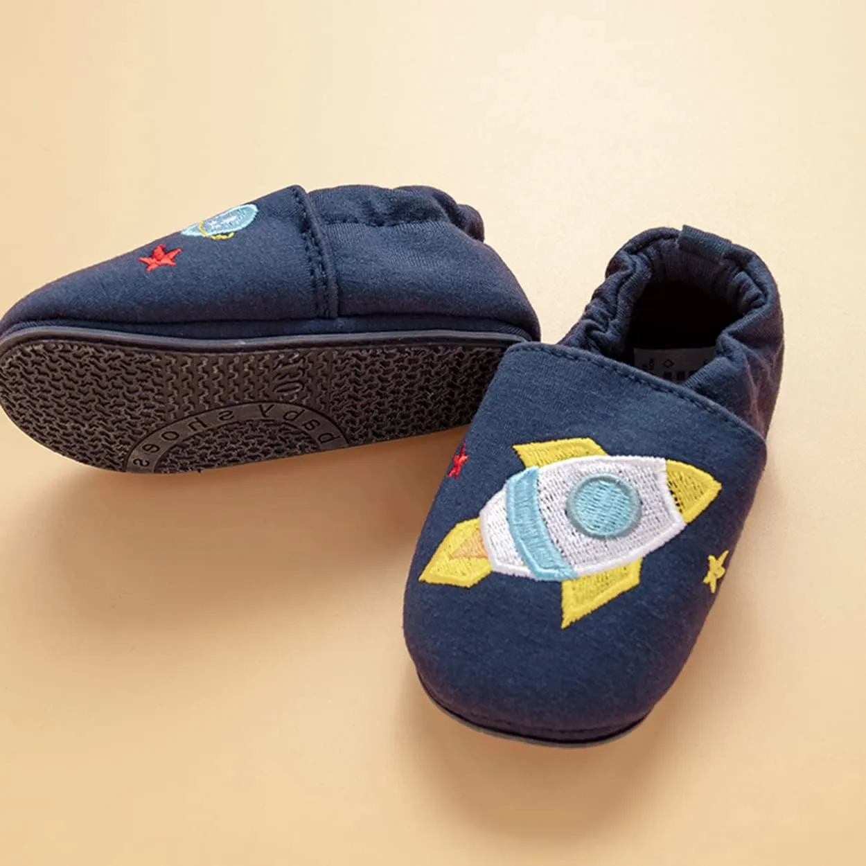 COSANKIM Infant Baby Boys Girls Slipper Soft Sole Non Skid Sneaker Moccasins Toddler First Walker Cirb House Shoes