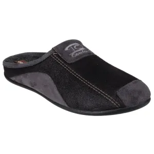 Cotswold Men's Westwell Slipper in Black