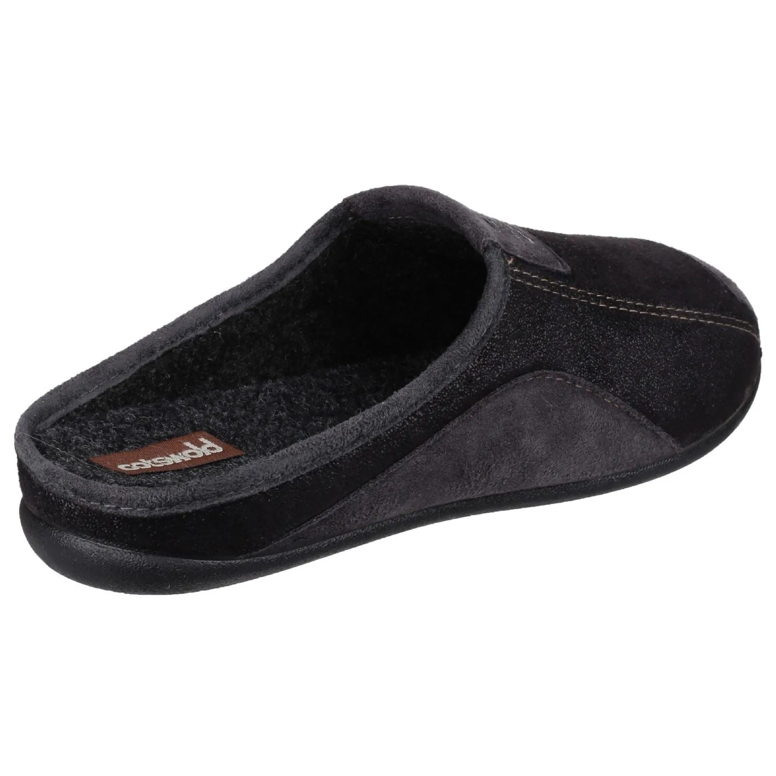 Cotswold Men's Westwell Slipper in Black