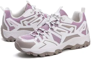 Couple Outdoor Mountaineering Boots, Muddy wading Plush Hiking Shoes, Rubber Sole Breathable Mesh Ankle Shoes, Casual and Fashionable Travel Boots, Anti Slip Sports Shoes