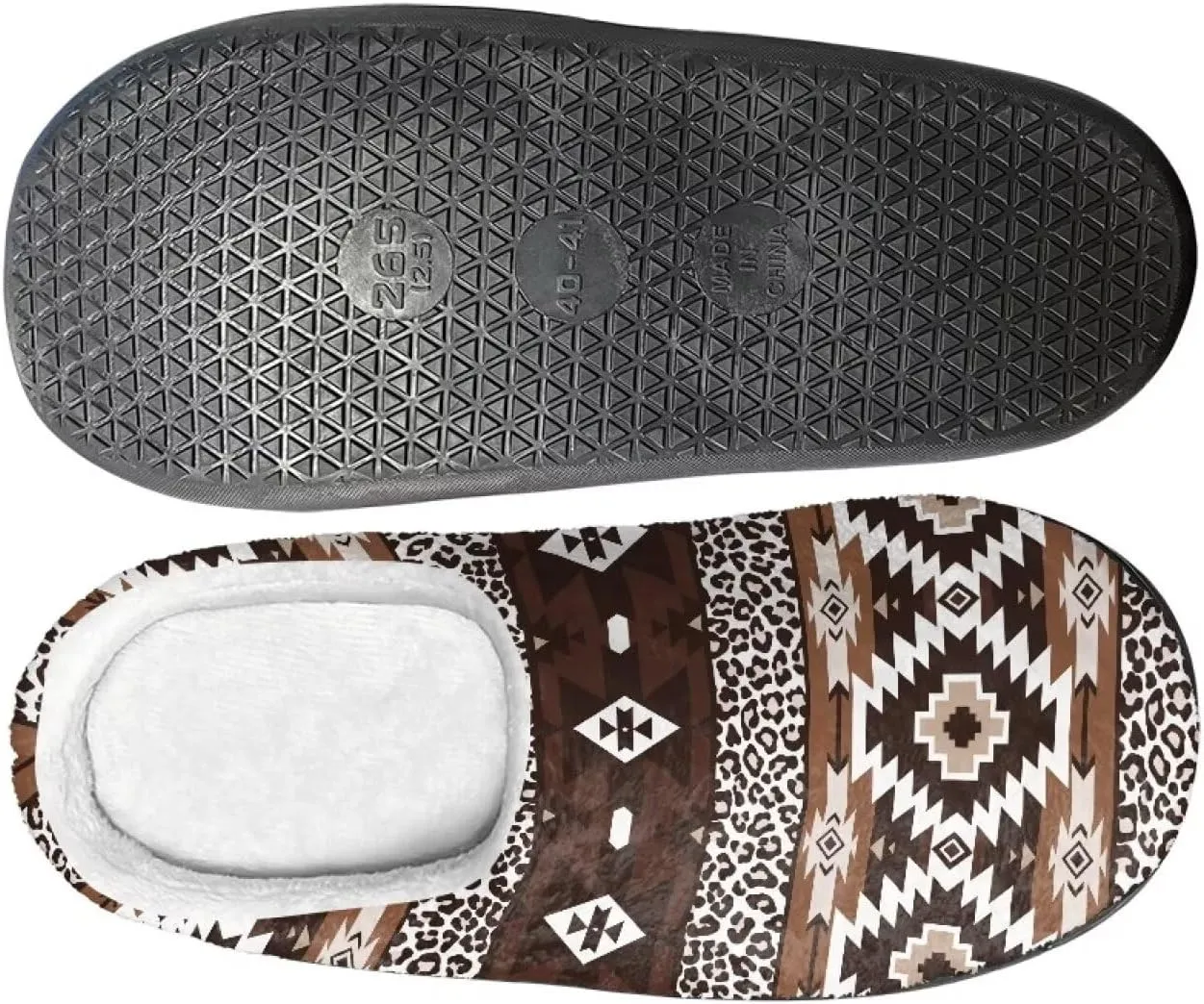 Cozy Slippers for Women - Indoor and Outdoor Cotton Slippers House Shoes with Anti-Skid Sole, Gifts for Women Men