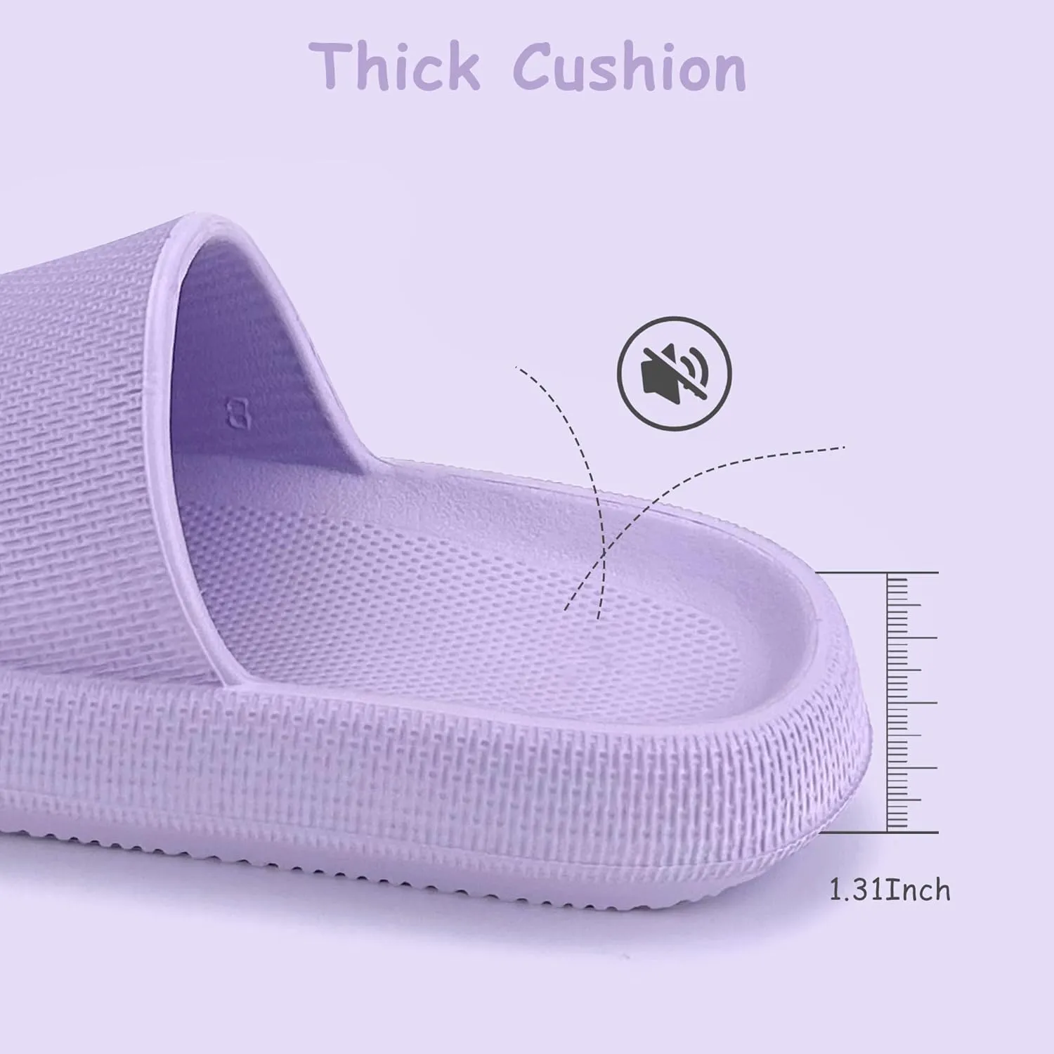 Cubufly Cloud Slides for Kids丨Boys Girls Shower Slippers Slip on Sandals丨Non-Slip Open Toe Pillow Slippers Sandals丨Quick Drying Summer Beach Pool Shoes