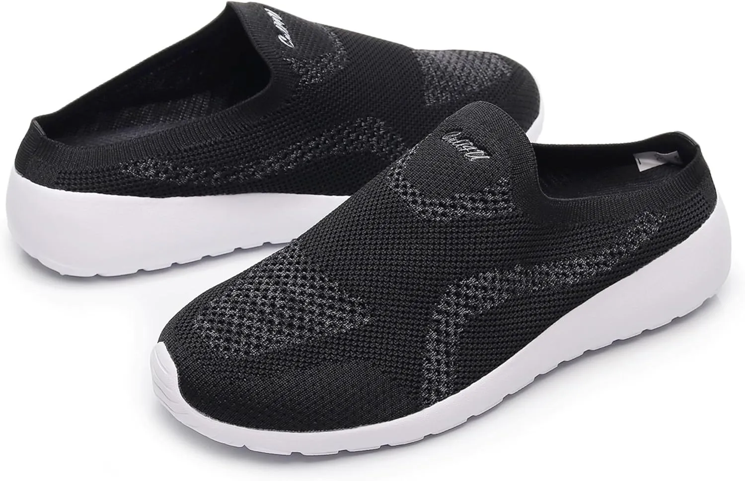 Cull4U Women's Easy 2 Walk Knit Slipper Mules Shoe