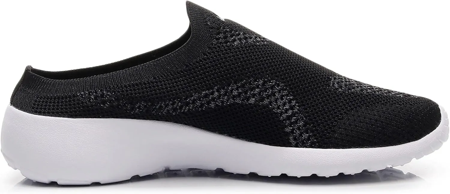 Cull4U Women's Easy 2 Walk Knit Slipper Mules Shoe