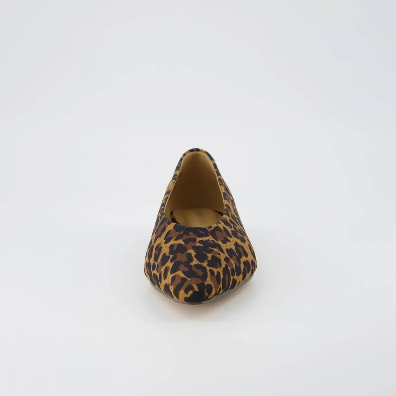 CUSHIONAIRE Gabor Women's Pointed Toe Slip-On Flat  Memory Foam, Wide Widths Available