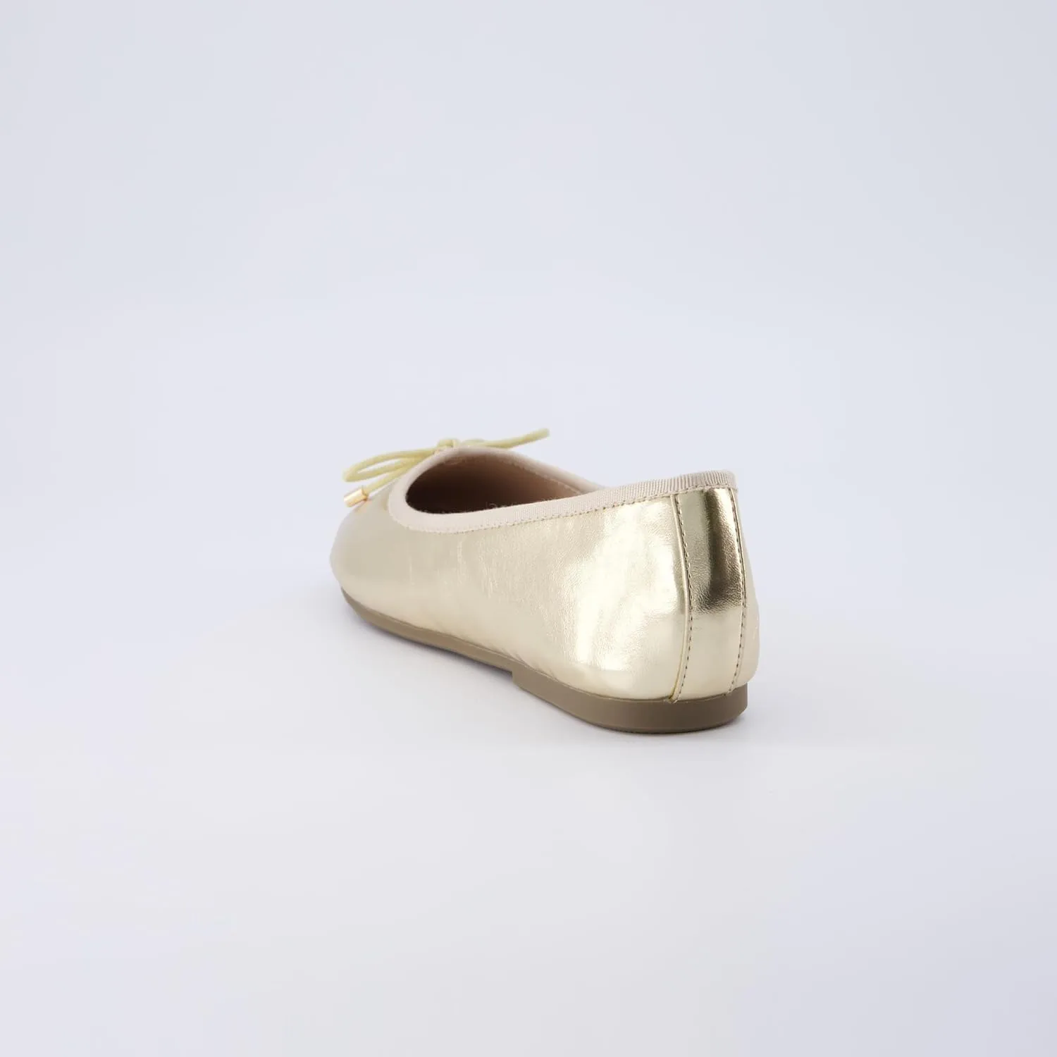 CUSHIONAIRE Women's Dove Bling Bow Flat with  Memory Foam, Wide Widths Available