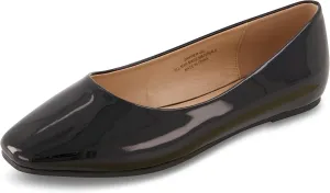 CUSHIONAIRE Women's Skipper Flat with  Memory Foam, Wide Widths Available