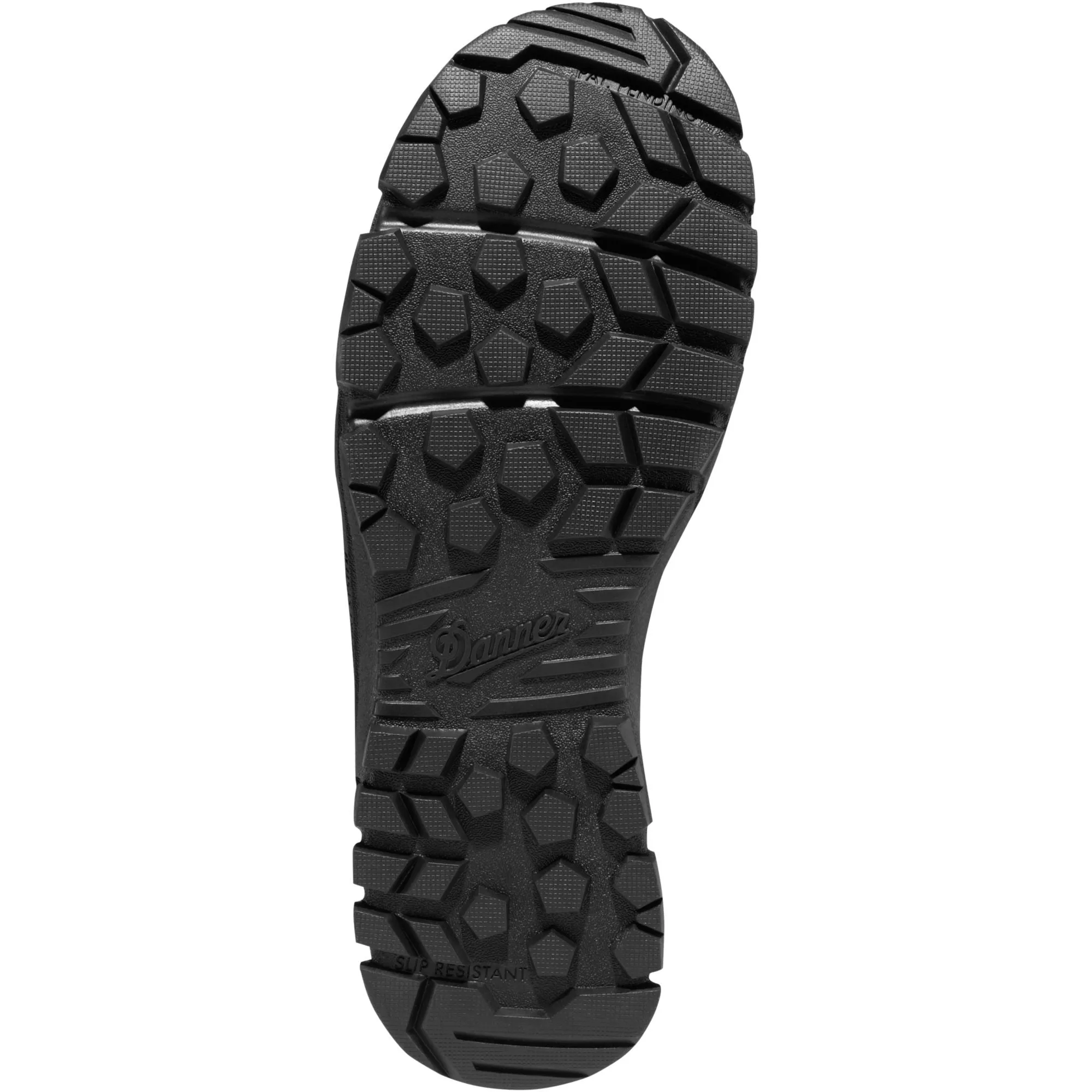 Danner Men's Lookout 8" Side Zipper Waterproof Duty Boot - Black - 23824