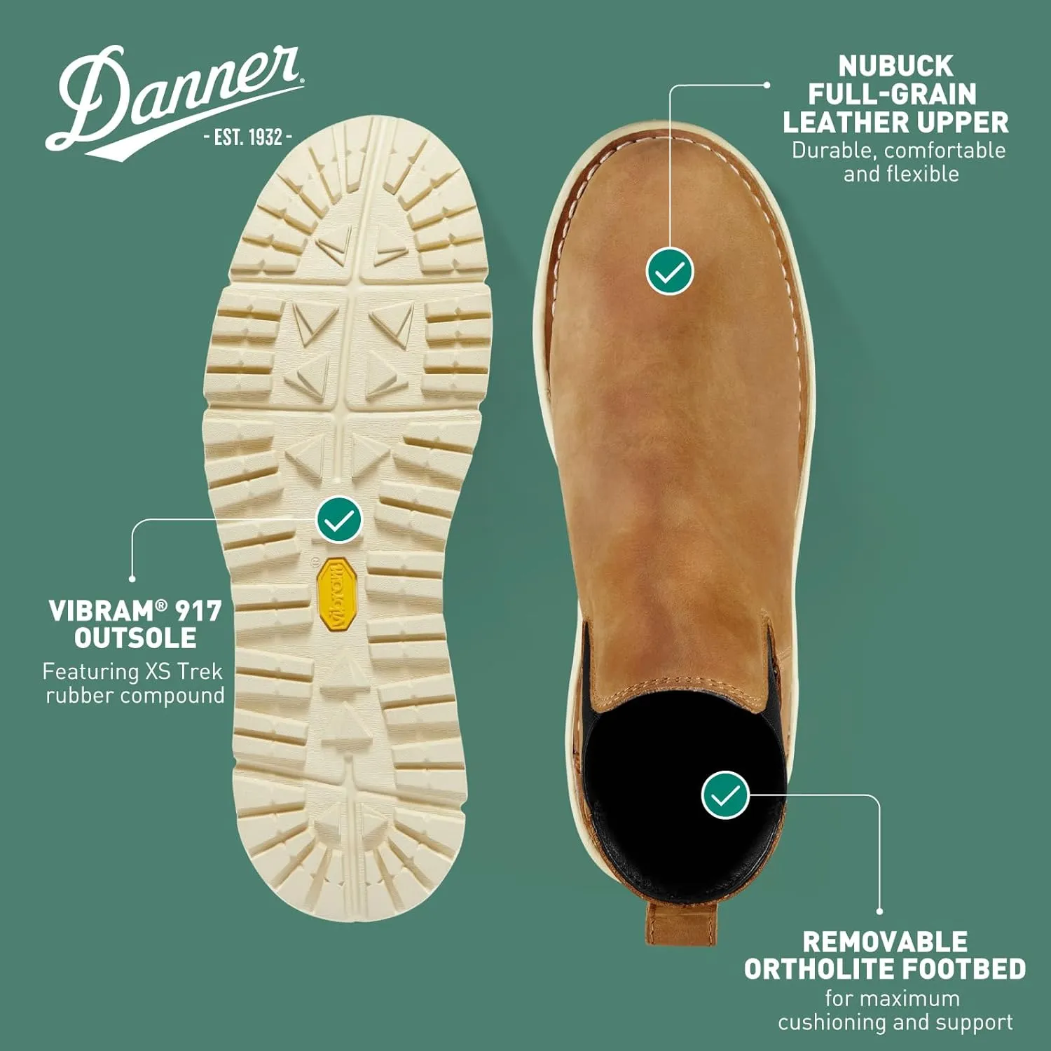 Danner Men's Tramline Chelsea 917 6" Gore-Tex Lifestyle Boot